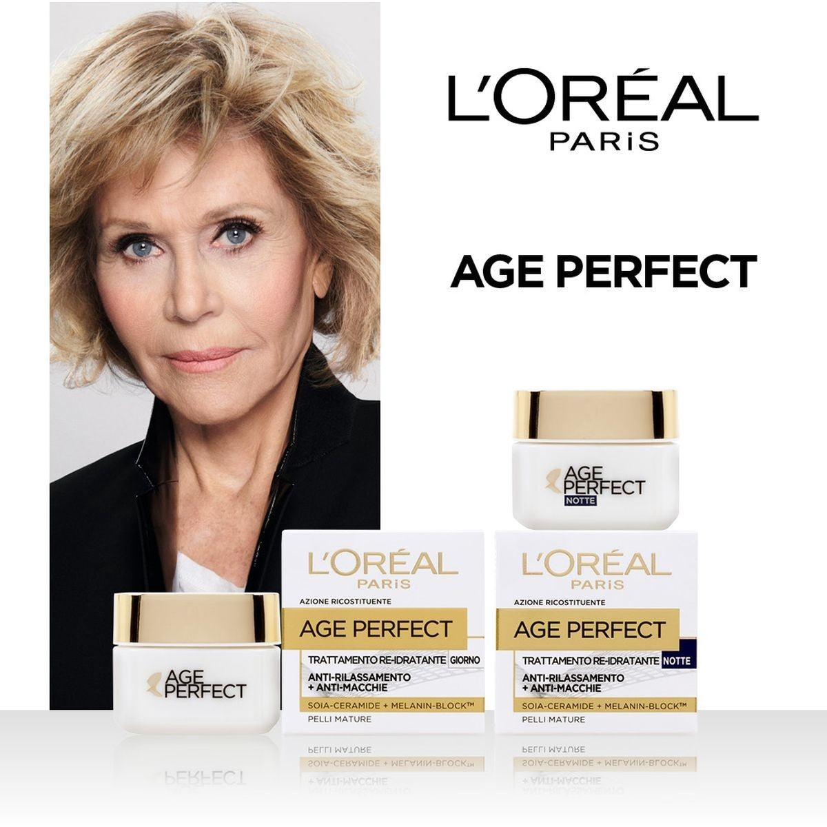 LOREAL PARIS AGE PERFECT CREMA VISO NOTTE Crema - 50ML -
