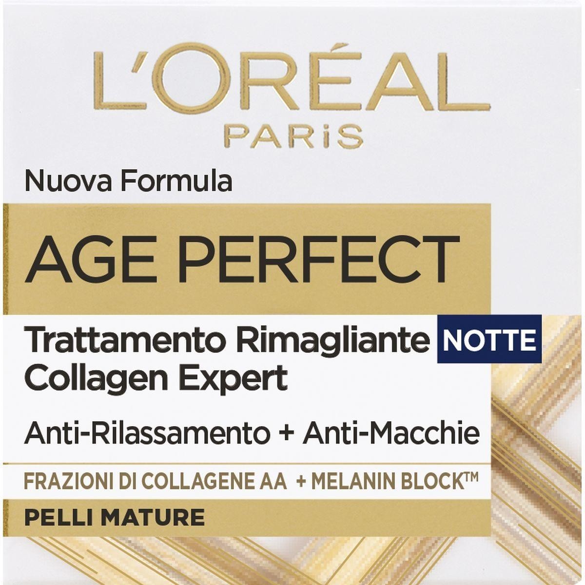 LOREAL PARIS AGE PERFECT CREMA VISO NOTTE Crema - 50ML -