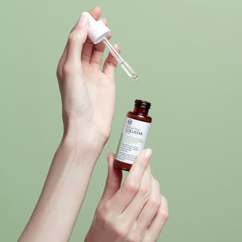 Collistar Attivi Puri Siero Viso Acido Salicilico Con Acido Succinico 30ml