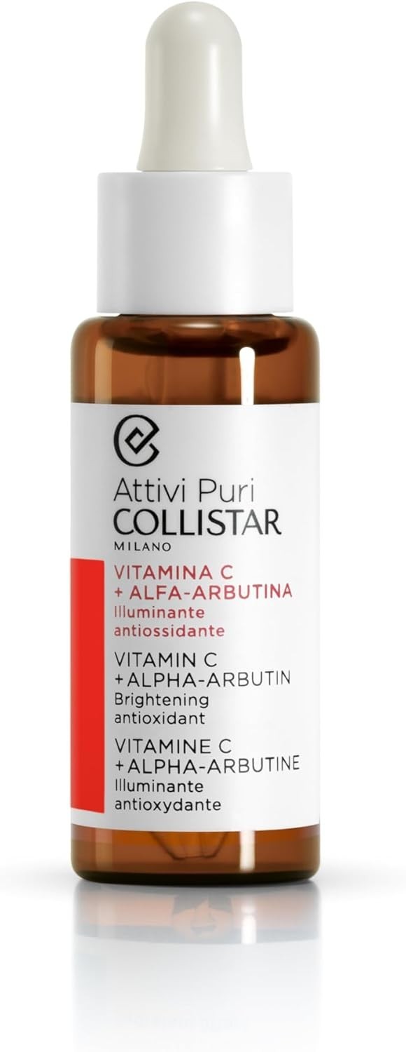 Collistar Attivi Puri Siero Vitamina C + Alfa-Arbutina Gocce Viso Anti-età 30ML