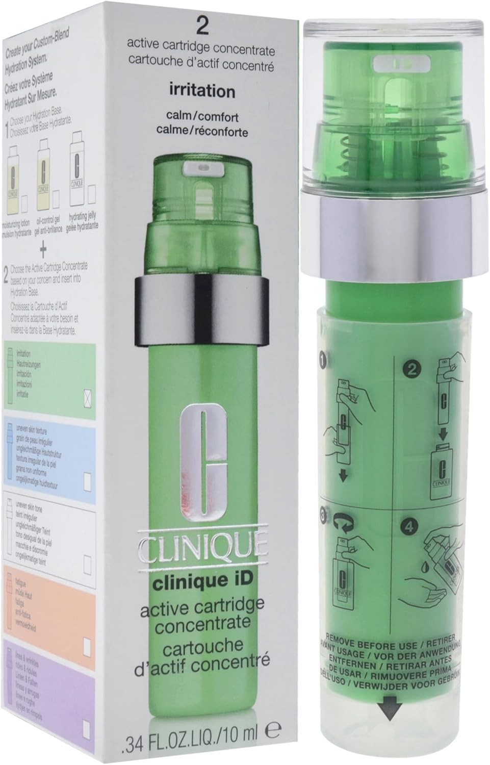 Clinique Id Active Cartridge Concentrate Irritation 10 ML siero lenitivo