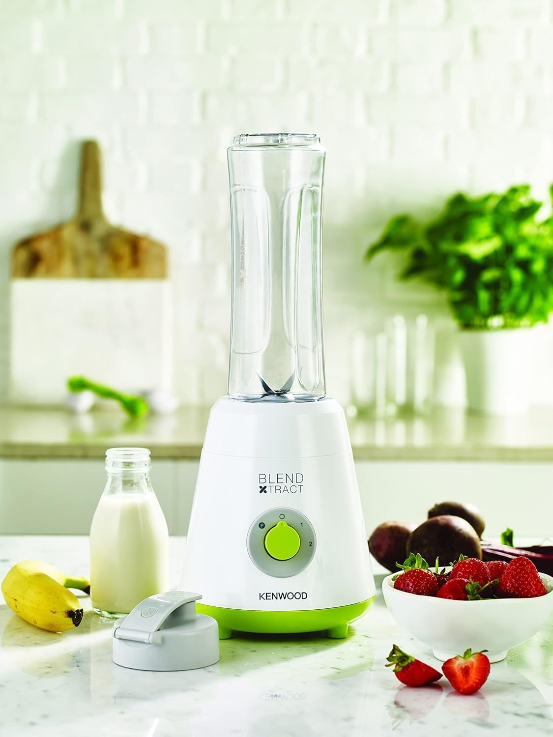 Frullatore Smoothie-to-go con Due borracce Kenwood Blend-XTRACT Sport SMP060WG