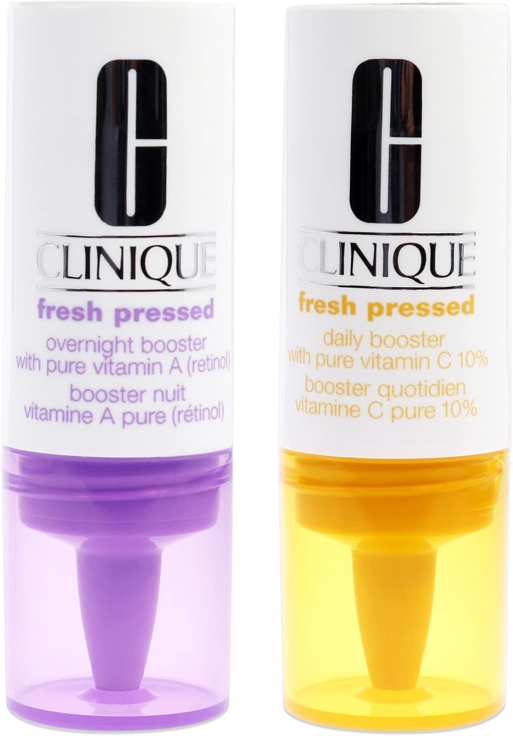 Clinique FRESH PRESSED LOTE 4 pz - clinical daily+ overnight booster 8,5ml + 6ml