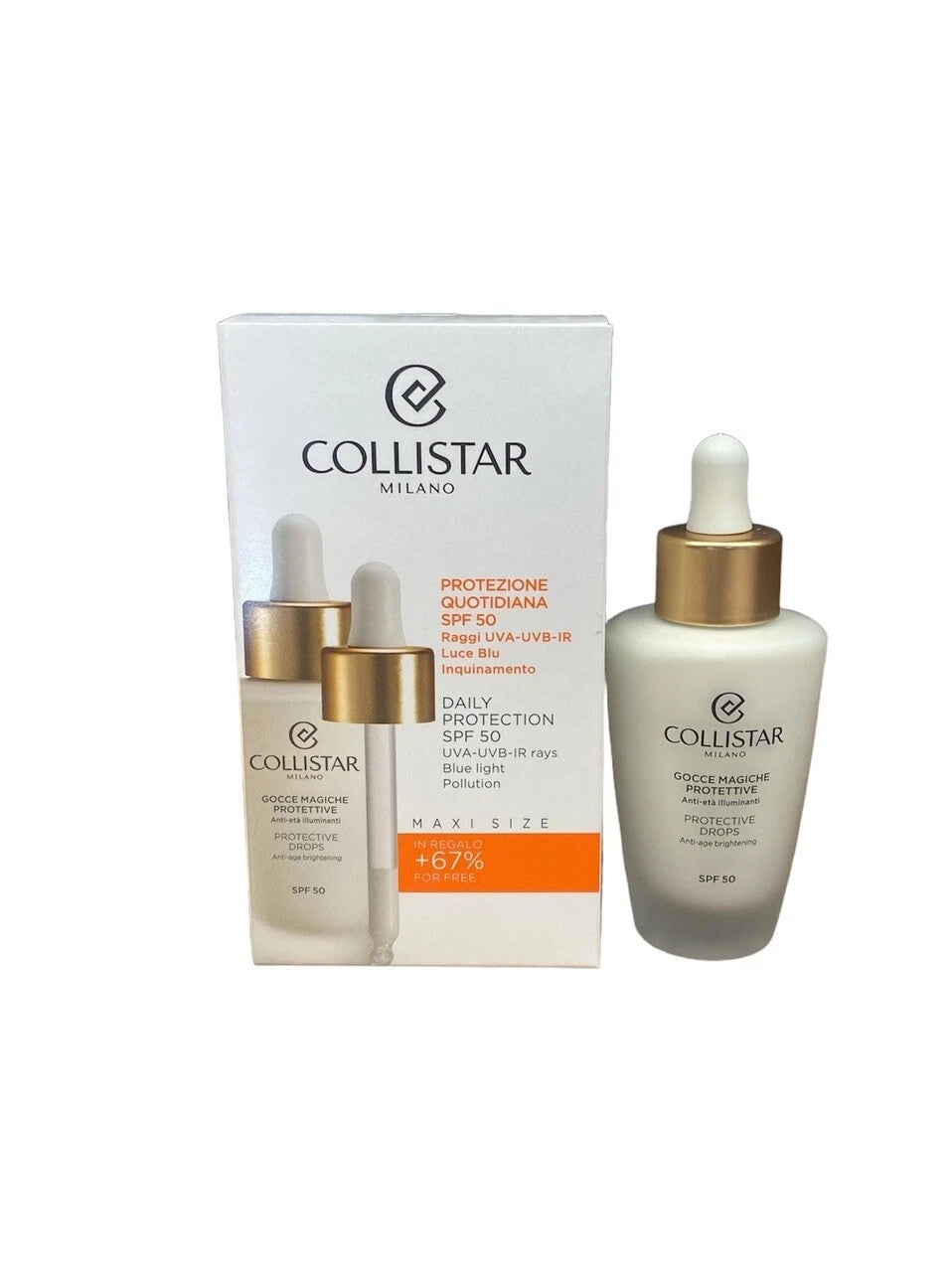 COLLISTAR GOCCE MAGICHE PROTETTIVE SPF50 ANTI-ETÀ ILLUMINANTI 50ml