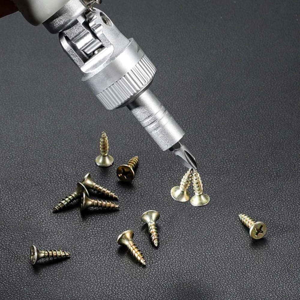 Set Cacciavite a Cricchetto Magnetico 14in1 Snodabile 180° Punte S2 Antesen