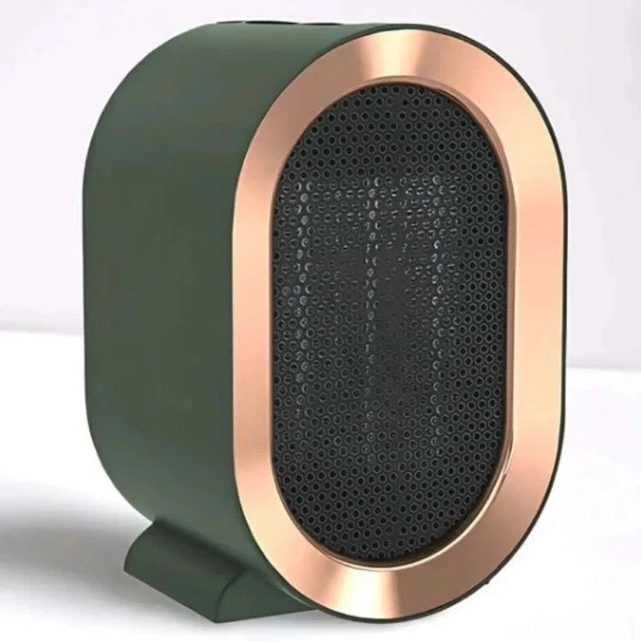Termoventilatore Ceramico PTC 1200W 800W Stufa Elettrica Portatile Verde 2 Livelli