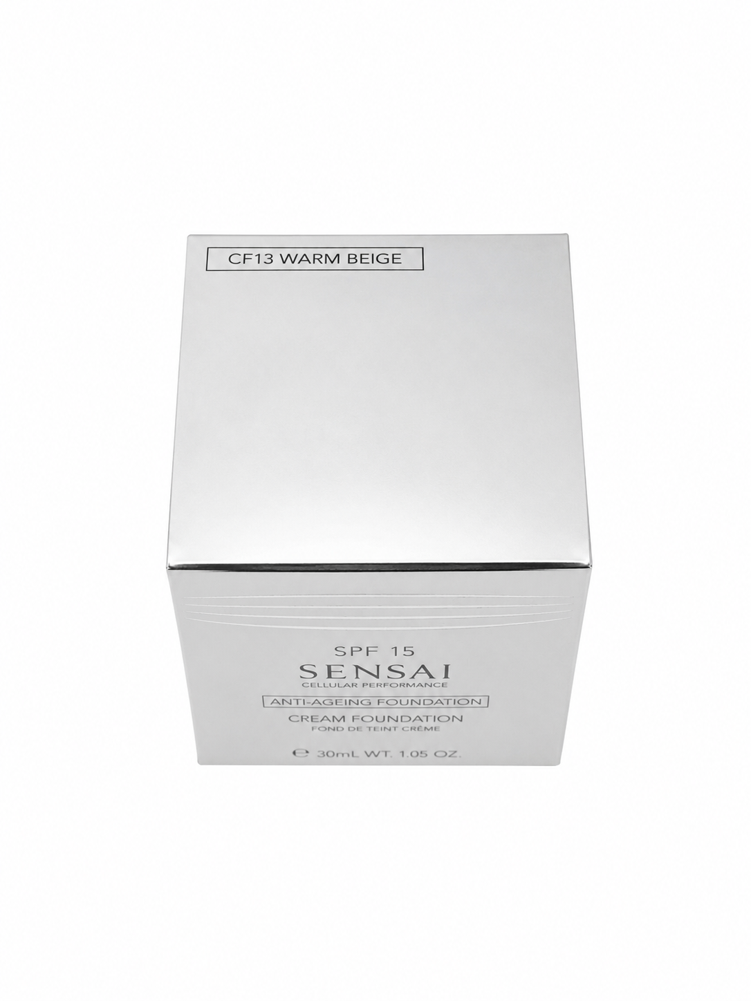 SENSAI Cellular Performance Fondotinta Crema CF13 Warm Beige SPF15 30ml Anti Età