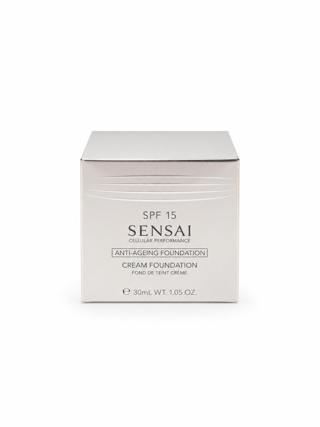 SENSAI Cellular Performance Cream Foundation CF25 Topaz Beige SPF15 30ml Make Up