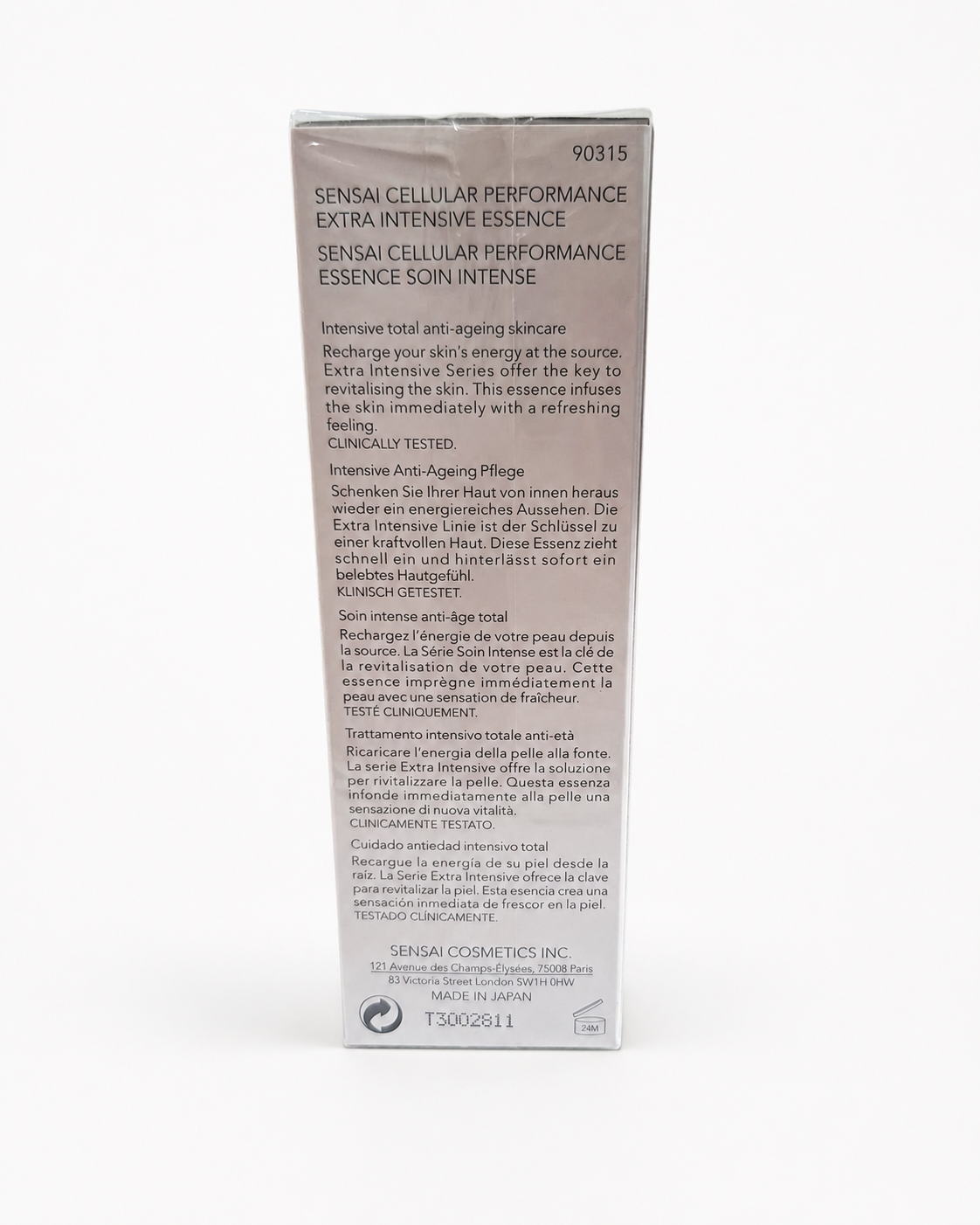 SENSAI Cellular Performance Extra Intensive Essence 40ml Viso Anti Età Levigante