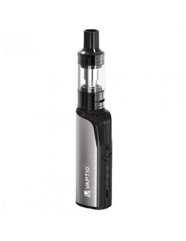 VAPTIO Cosmo Kit Sigaretta Elettronica 1500mAh Batteria 30W Vape Pen con Serbatoio Cosmo da 2,0 ml, 2 pezzi Bobina Cosmo 0,7ohm/1,6ohm,No E Liquid No Nicotina(silver)